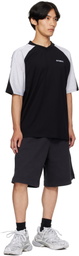 VETEMENTS Black Polizei Molton Shorts
