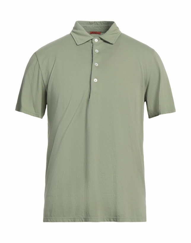 Photo: Barena Mens Polo shirt in Sage green