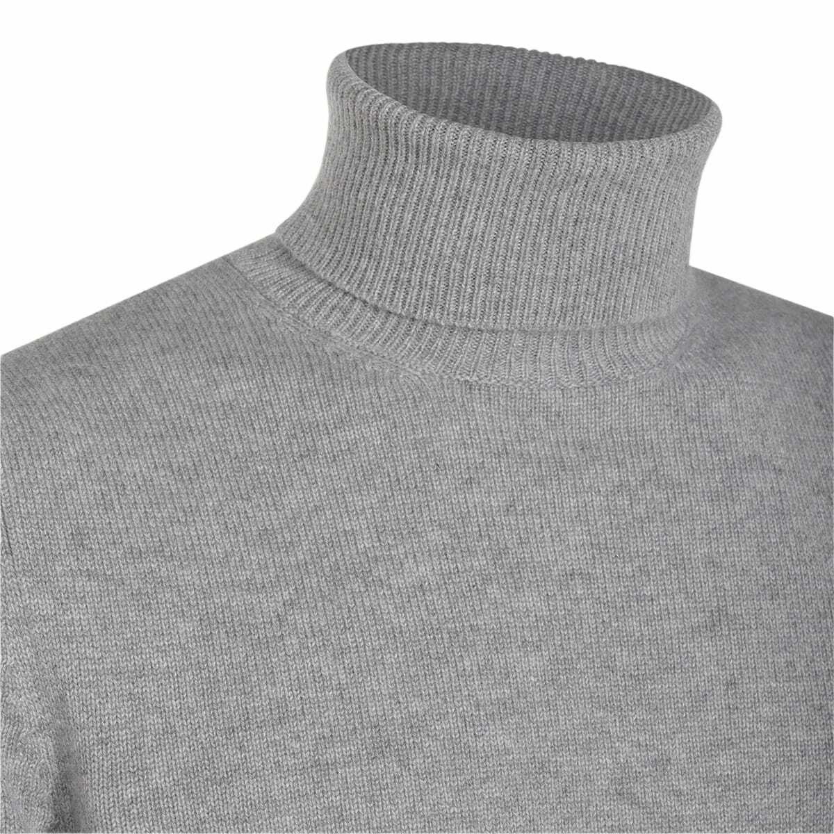 Malo Grey Wool Knitwear