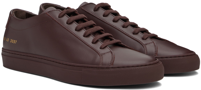 Common projects burgundy on sale