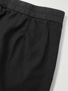 James Perse - Straight-Leg Cotton-Blend Trousers - Black