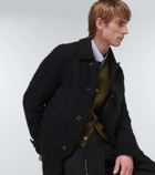 Comme des Garcons Homme Deux - Wool and nylon tweed coat