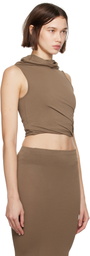 Rick Owens Lilies Tan Porterville Lola T-shirt