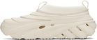 Crocs Off-White Echo Storm Loafers