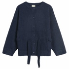 Deiji Studios Women's Belted Cardigan in Navy