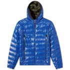 Moncler Men's Galion Hooded Down Jacket in Blue