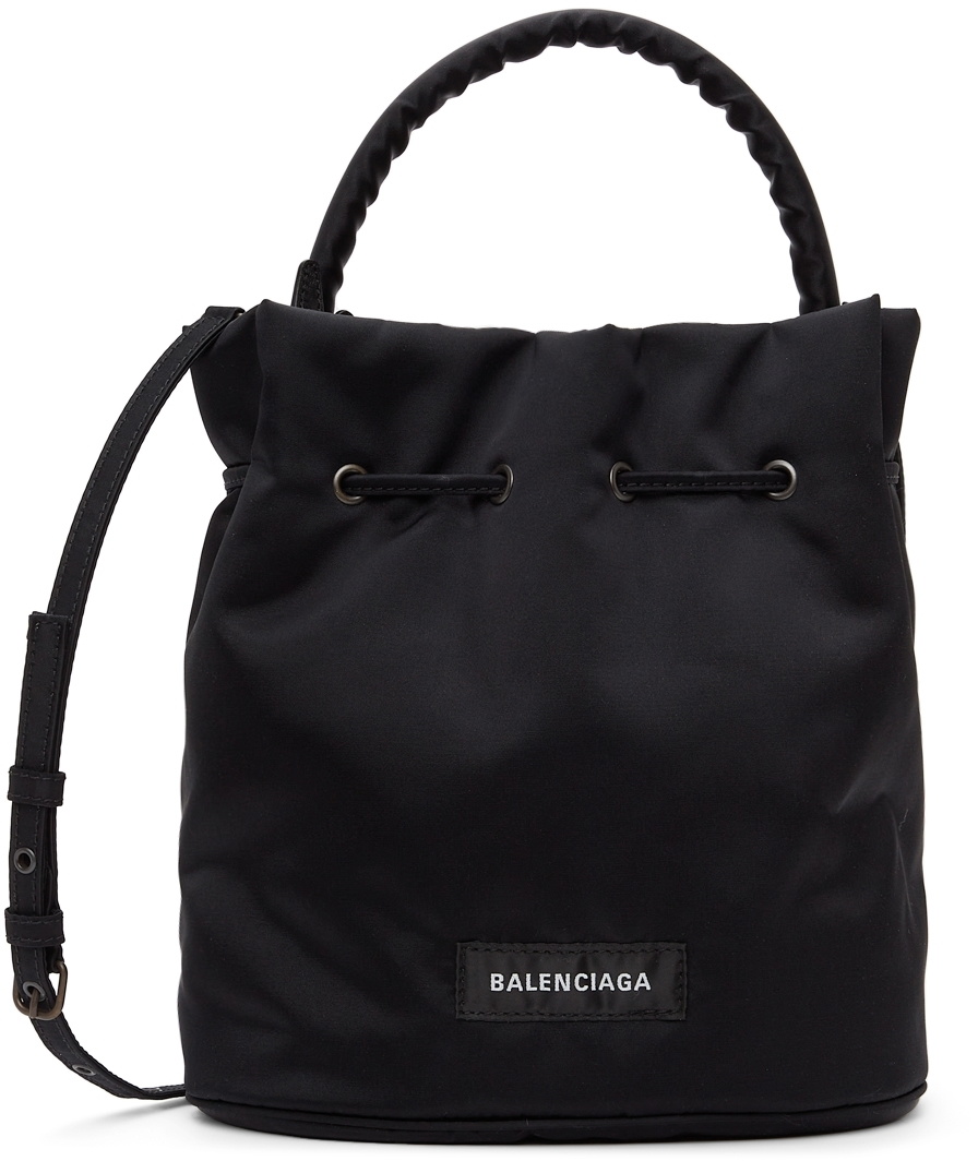 Balenciaga Black Recycled Explorer Bag Balenciaga