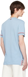 Thom Browne Blue Lightweight T-Shirt