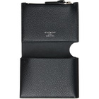 Givenchy Black Folded Trifold Wallet