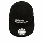 Uniform Experiment Men's New Era 9Fifty LP Cap in Black 