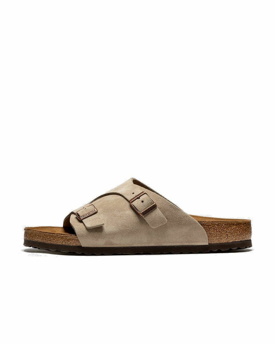 Photo: Birkenstock Zürich Vl Taupe Brown - Mens - Sandals & Slides