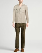 Tagliatore Mens Shirt in Sand