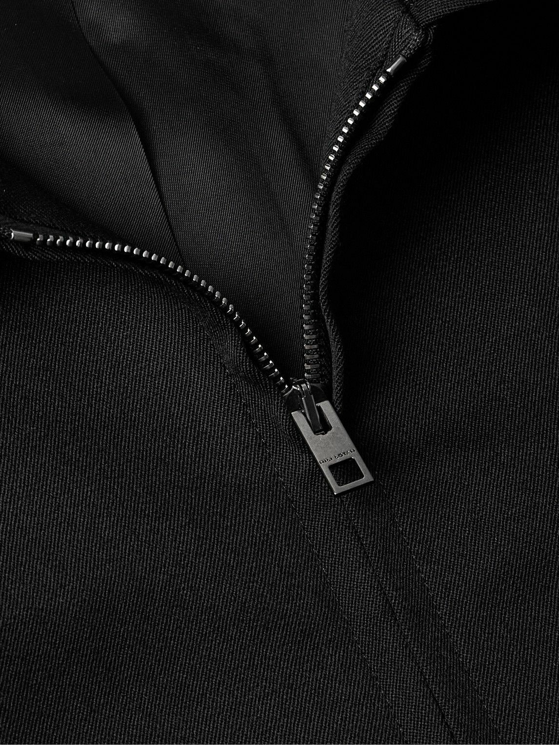 Nili Lotan - Matias Virgin Wool-Twill Jacket - Black