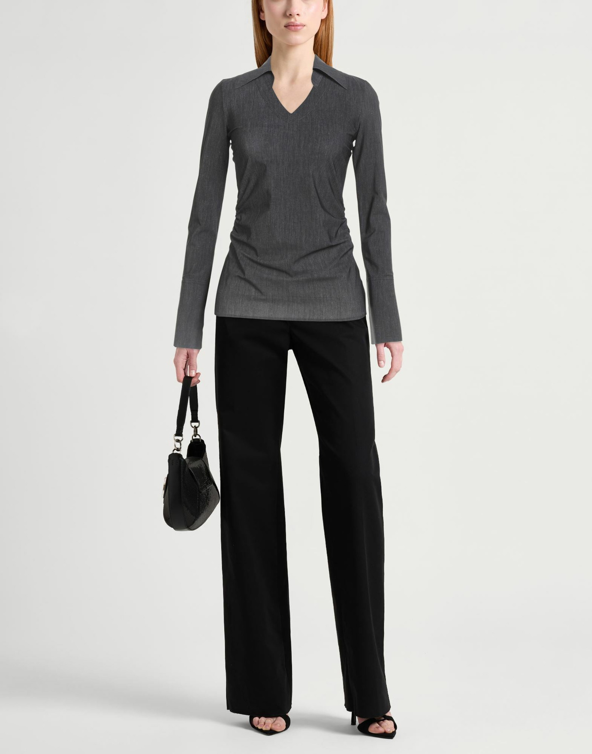 Chiara Boni La Petite Robe Womens Top in Black