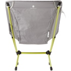 Helinox Grey and Yellow Ripstop Zero Chair