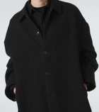 Rick Owens Brad virgin wool coat
