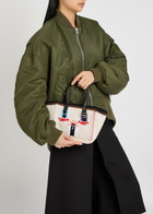 JW Anderson House Knit and Leather Tote bag - Beige - One Size