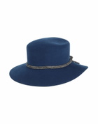 Borsalino Womens Hat in Blue