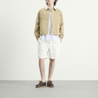 Auralee Men's Garment-Dyed Finx Light Chino Blouson in Beige