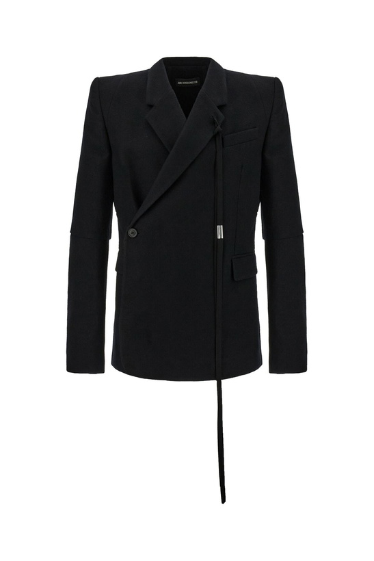 Photo: Ann Demeulemeester Black Wool Blazer