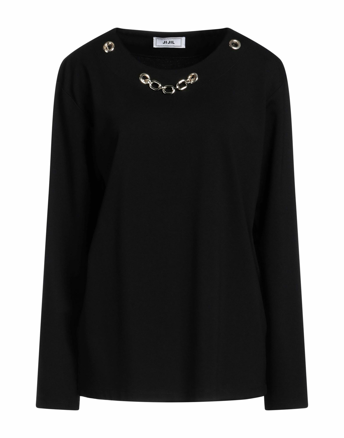 Jijil Womens T-shirt in Black