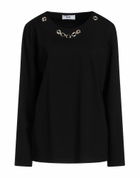 Jijil Womens T-shirt in Black
