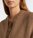 Extreme Cashmere N°384 Ginza cashmere wrap cardigan