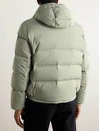 Brunello Cucinelli - Quilted Padded Hooded Shell Down Jacket - Green