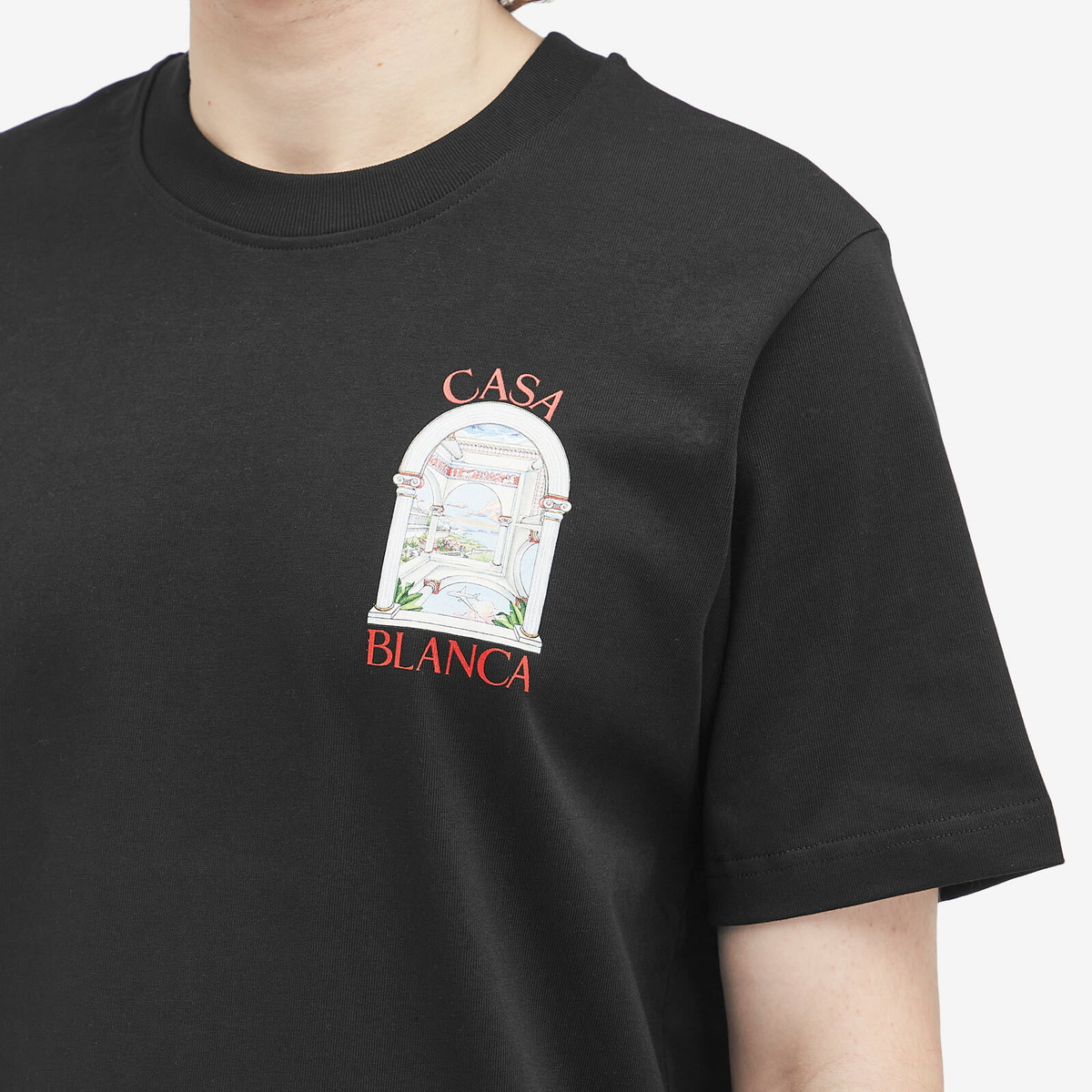 [CASABLANCA]「Le Passage」T シャツ Casablanca Le Passage T-shirt | italist