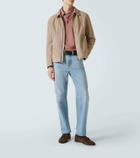 Brioni Cotton piqué polo shirt