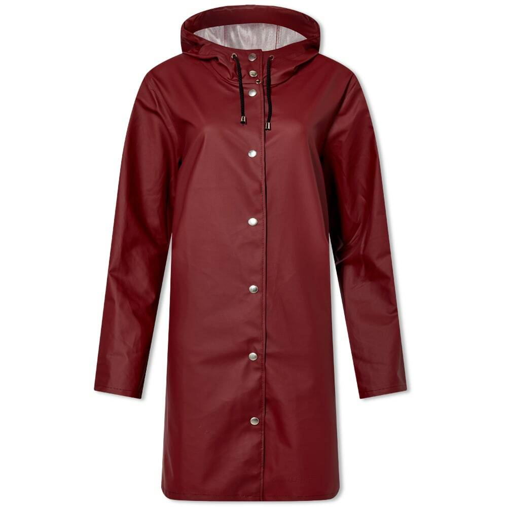 Burgundy on sale rain coat