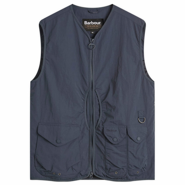 Photo: Barbour Men's Utility Flyweight Gilet in Navy