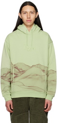 Dime Green Landscape Hoodie