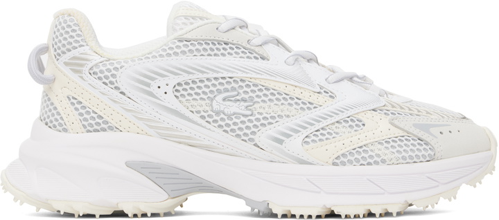 Photo: Lacoste White L003 Neo Shot Sneakers