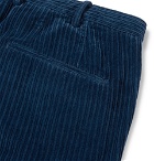 Boglioli - Navy Slim-Fit Cotton-Corduroy Suit Trousers - Men - Blue