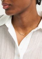 Kate Spade New York Mama Said Crystal-embellished Necklace - Gold - One Size