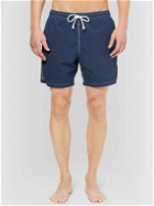 Hartford - Mid-Length Swim Shorts - Blue