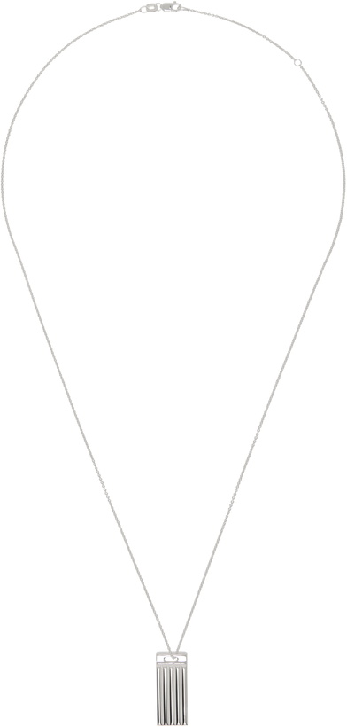 Photo: Le Gramme Silver Godron 'Le 8g' Necklace