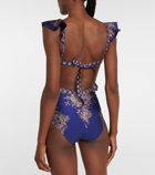 Zimmermann Anneke ruffled swimsuit