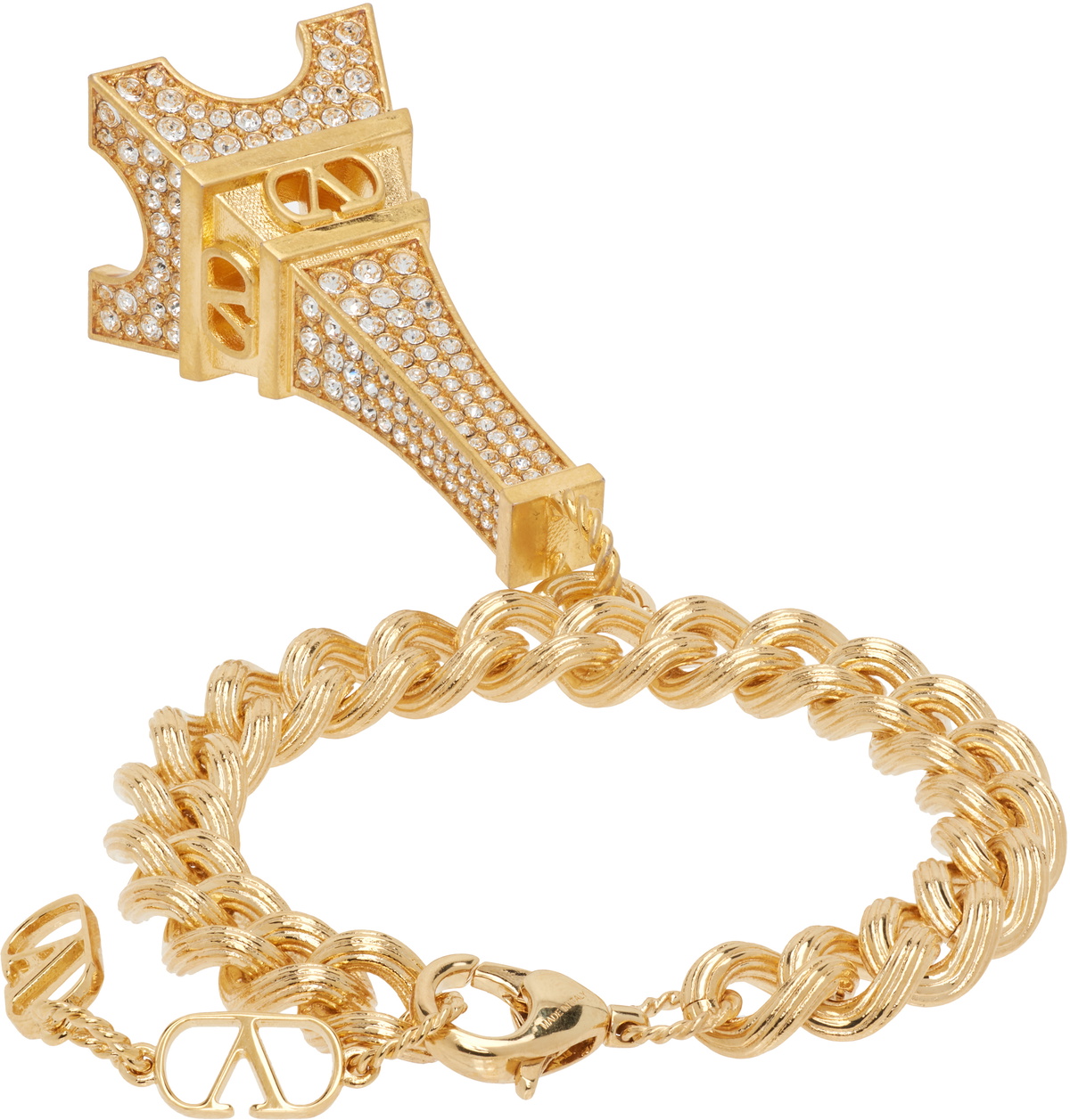 Valentino Garavani Eiffel Tower Charm Bracelet