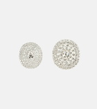 Magda Butrym - Embellished asymmetric disc earrings