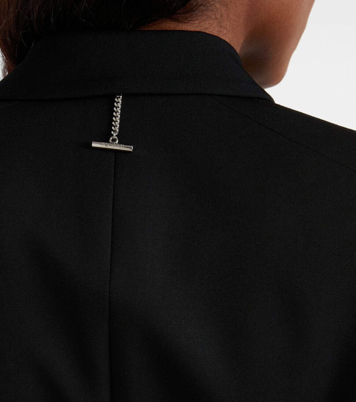 McQueen Single-breasted wool jacket