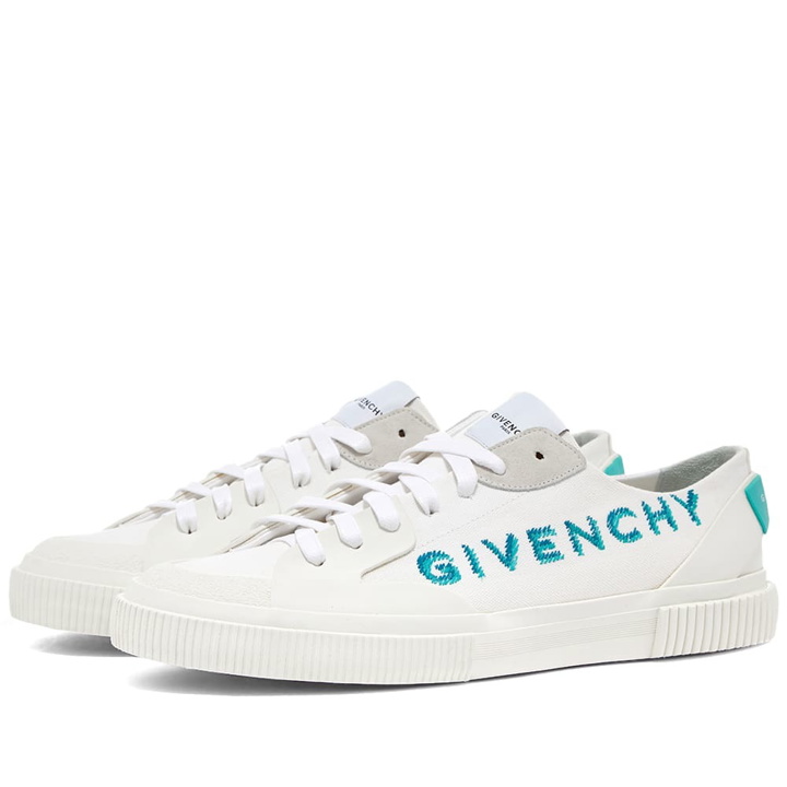 Photo: Givenchy Tennis Light Low Embroidered Logo Sneaker