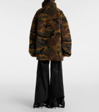 Vetements Camo fleece jacket