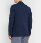 Orlebar Brown - Stafford Garment-Dyed Linen-Blend Blazer - Navy