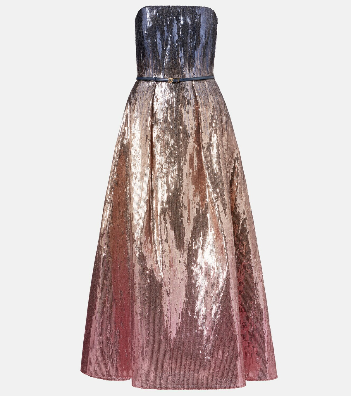 green emerald velvet dress Elie Saab Floral Embroidery Tulle Floral Gown