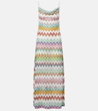 Missoni Zigzag lamé maxi dress