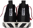 Off-White Black Vulcanized Sneakers