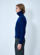 Jil Sander Zip-Up Wool Knit Cardigan