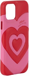 Urban Sophistication Pink & Red 'The Dough' iPhone 12/12 Pro Case